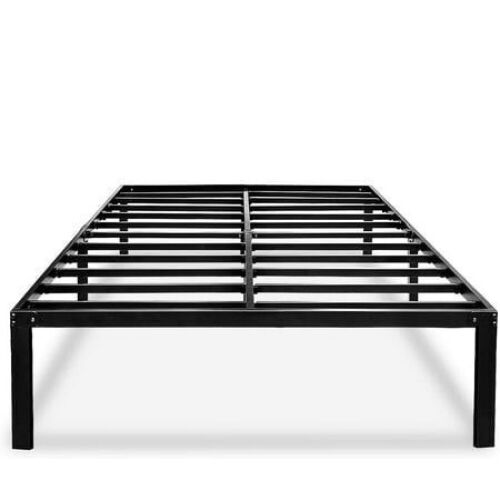 HAAGEEP 14" Platform Steel Bed Frame - Lot 101