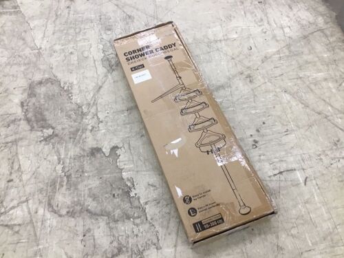 4 Tier Corner Tension Shower Caddy  - Lot 445