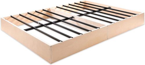 Panana 5 Inch Metal Box Spring Bed Base, Full  - Lot 406