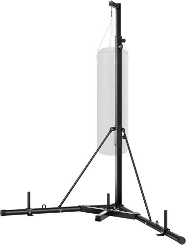 VIVOHOME Height Adjustable Foldable Heavy Duty Boxing Punching Bag Stand  - Lot 441