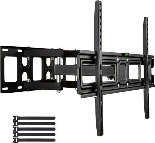 LEADZM 32-70 Inch Double Pendulum Large Base TV Stand  - Lot 743