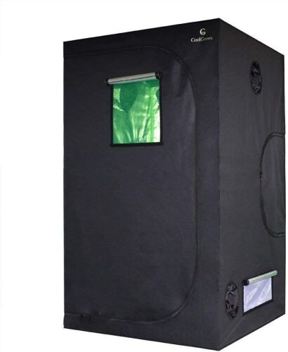 CoolGrows 48"x48"x80" Indoor Mylar Hydroponics Grow Tent  - Lot 802