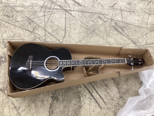 Acoustic Electric Bass Guitar w/ Equalizer, Truss Rod  - Lot 379