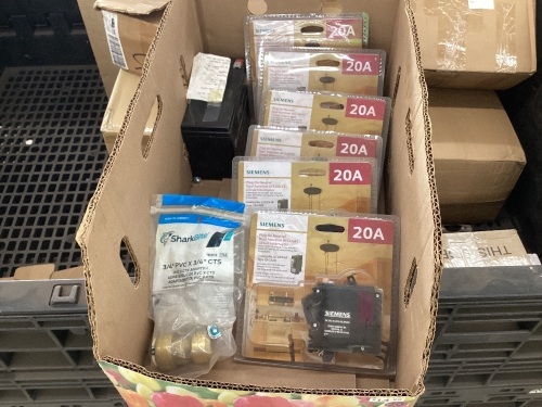 Box of E-Comm Return Items  - Lot 781
