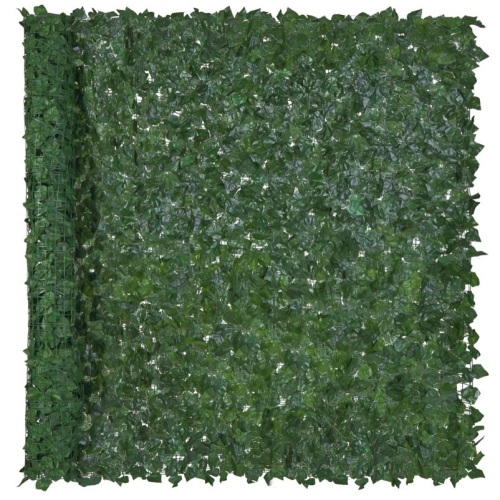 Outdoor Faux Ivy Privacy Screen Fence 96" x72"  - Lot 424
