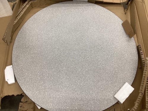 OFM 42" Multi-Purpose Round Laminate Top Table with Base - Lot 343