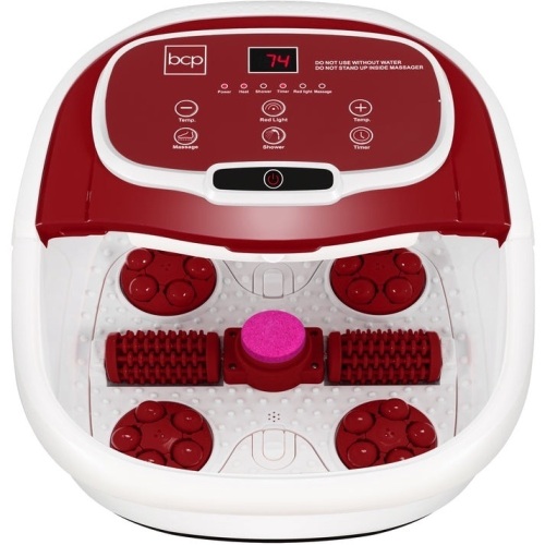 Automatic Heated Shiatsu Massage Foot Bath Spa w/ Pumice Stone  - Lot 251