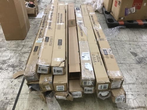 Pallet of Uninspected Projector Screens  - Lot 136