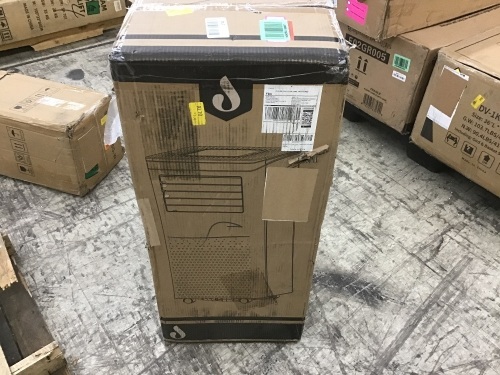 8,000 BTU Portable Air Conditioner 300 sq.ft with Remote Control, Dehumidifer, Fan & Window Kit Included - Lot 32
