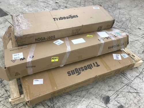 Lot of (4) Pieces of Open Box E-Comm Return Furniture  - Lot 591