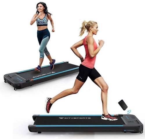 CITYSPORTS Electric Treadmill WP2 440W Motor, Built-in Bluetooth Speakers, Adjustable Speed, LCD Display & Calorie Counter - Lot 43