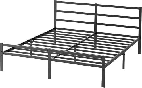 Mr IRONSTONE King Bed Frame with Headboard and Footboard - Lot 86
