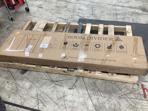 Strongbird 4 Panel Folding Room Divider  - Lot 88