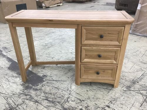 Wiltshire Natural Solid Oak Dressing Table - Lot 73