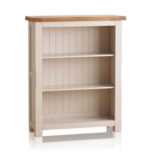 Kemble Rustic Solid Oak and Painted Small Bookcase - Lot 80