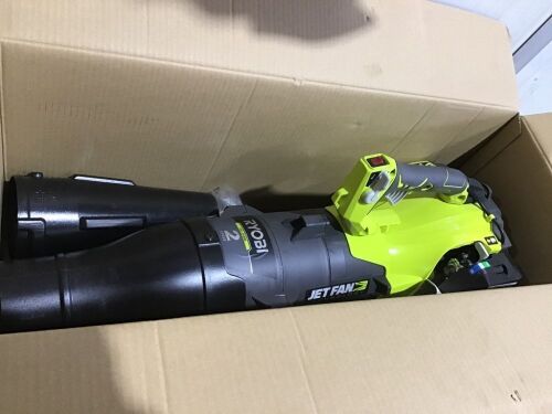 RYOBI 160 MPH 520 CFM 25cc Gas Jet Fan Blower - Has Compression, Not Tested Further - Lot 112