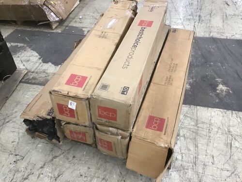 Lot of (6) Uninspected Outdoor Portable Pop Up Canopy Tents - Lot 184