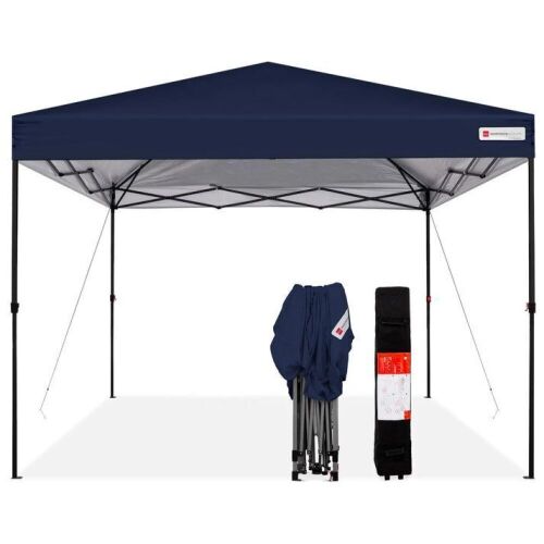 One-Person Setup Instant Pop Up Canopy w/ Wheeled Bag - 10x10ft  - Lot 222