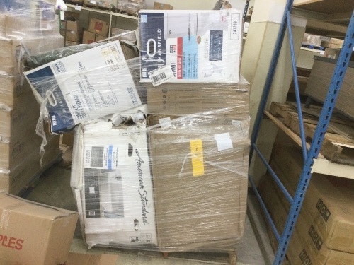 Pallet of Salvage Tubs and Toilets  - Lot 789
