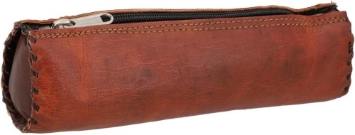 Gusti Leder Nature "Timmy" Genuine Leather Handmade Pencil Case - Lot 332