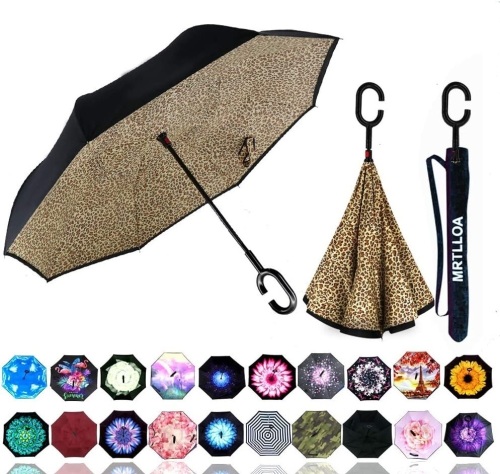 Double Layer Inverted Umbrella with C-Shaped Handle - Lot 229