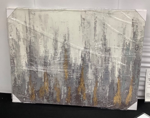 Abstract Canvas Wall Art - Lot 397