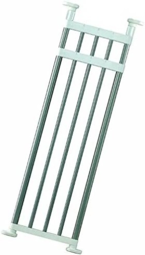 Expandable Closet Tension Shelf Adjustable Clothes Storage Rack 39.76"-60.04" - Lot 349