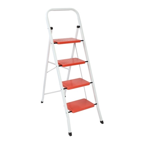 LUISLADDERS 4 Step Folding Step Ladders - Lot 285