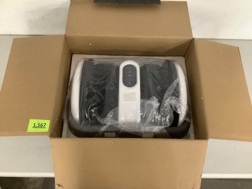 Cloud Massage Foot + Calf Massager With Heat - Lot 1567