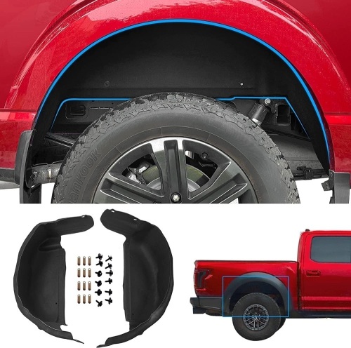 Bomely Fit Ford F150 Rear Wheel Well Liners - Lot 5427