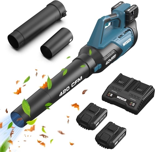 WESCO 40V Cordless Leaf Blower - Lot 9455