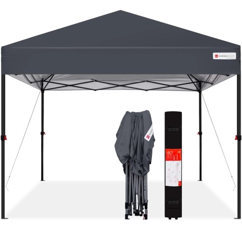 One-Person Setup Instant Pop Up Canopy w/ Wheeled Bag - Lot 9505