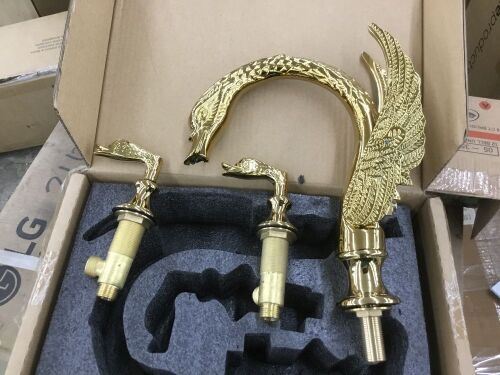 Gold Swan Faucet  - Lot 228