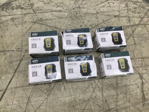 Lot of (6) In-Car Air Compressor  - Lot 268