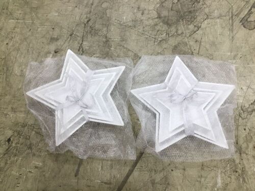 Set of White Star Trays - Lot 480
