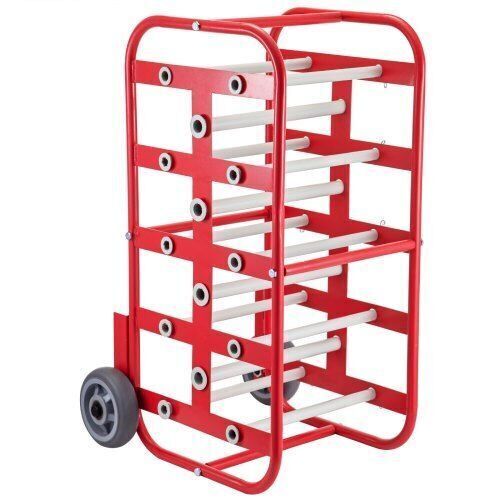 VEVOR Wire Reel Caddy 1Inch & 4/5Inch Axles Wire Spool Rack 43Inch x15Inch x17Inch  - Lot 311
