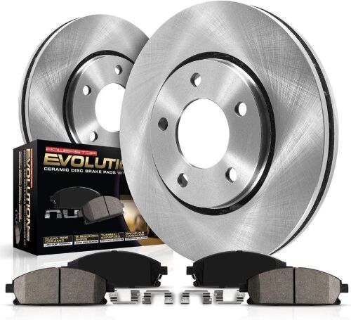 Power Stop KOE3068 Autospecialty Rear Replacement Brake Kit-OE Brake Rotors & Ceramic Brake Pads - Lot 242