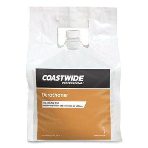 Coastwide Professional Durathane High-Solids Floor Finish, Unscented, 2.5 gal Bag, 2/Carton - Lot 221