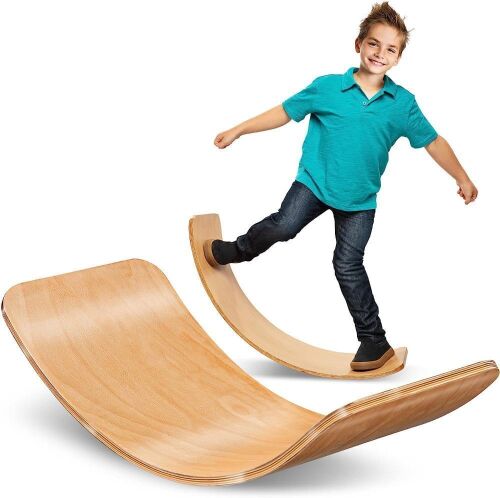 35 Inch Wooden Balance Wobble Board  - Lot 664