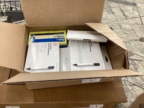 Box of Office Supplies  - Lot 254
