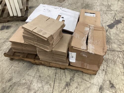 Pallet of Boxes & Cast Stretch Wrap  - Lot 264
