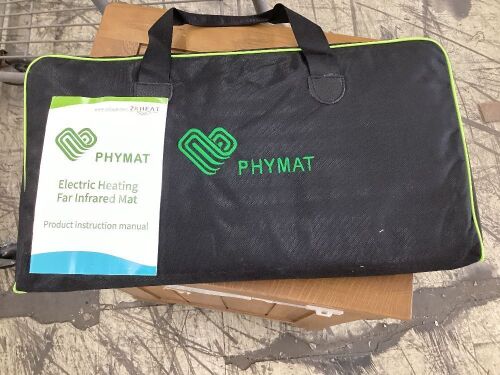 PHYMAT Far Infrared Heating Pad Mat - Lot 599