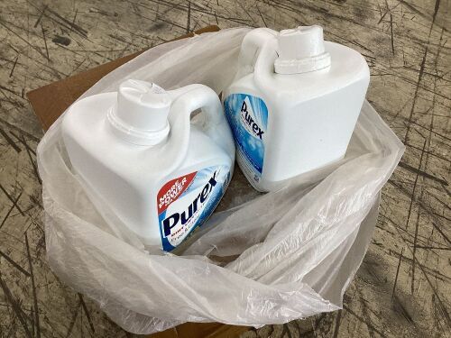 Lot of (2) Purex Liquid Laundry Detergent - Bottles Damaged - Lot 774