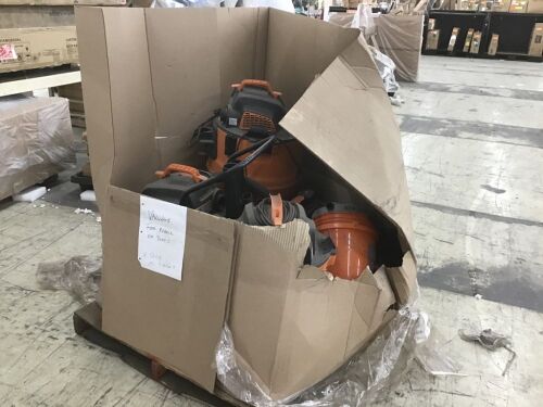 Pallet of Shop Vacs - For Parts or Repair  - Lot 603