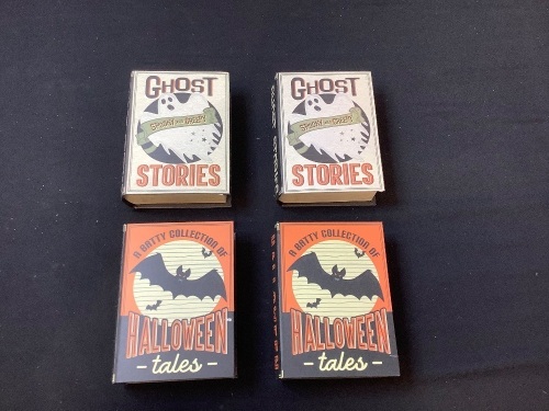 Case of (4) Halloween Faux Book Hides - Lot 405