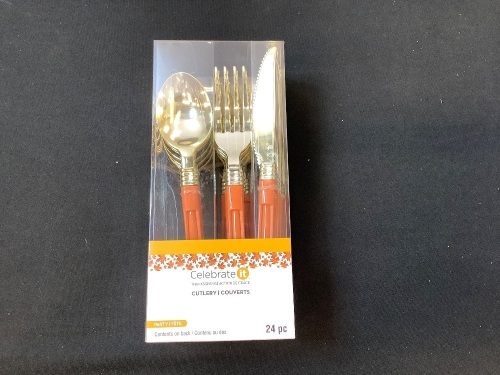 Case of (3) 24 Pcs Plastic Cutlery Sets - Lot 181
