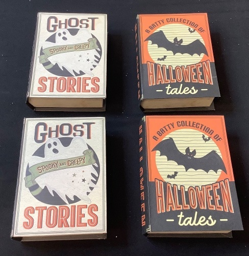 Case of (4) Halloween Faux Book Hides - Lot 115