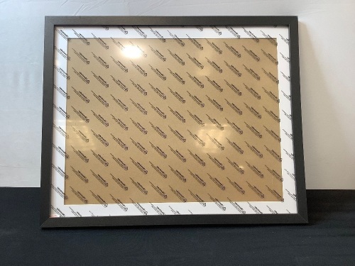 16" x 20" Black Woodgrain Frame - Lot 11