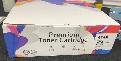 Keenkle Toner Cartridge 414A, Set of 4 - Lot 376