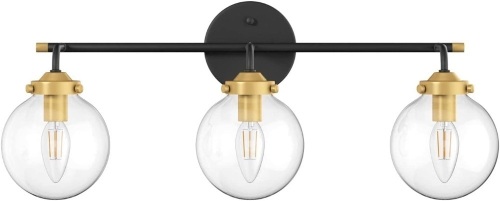 Ralbay Industrial Bathroom Vanity Lights 3-Light - Lot 68